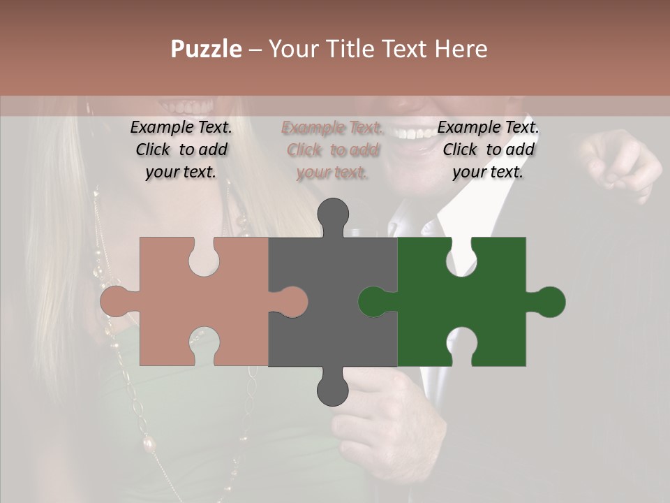 Actress Night Man PowerPoint Template