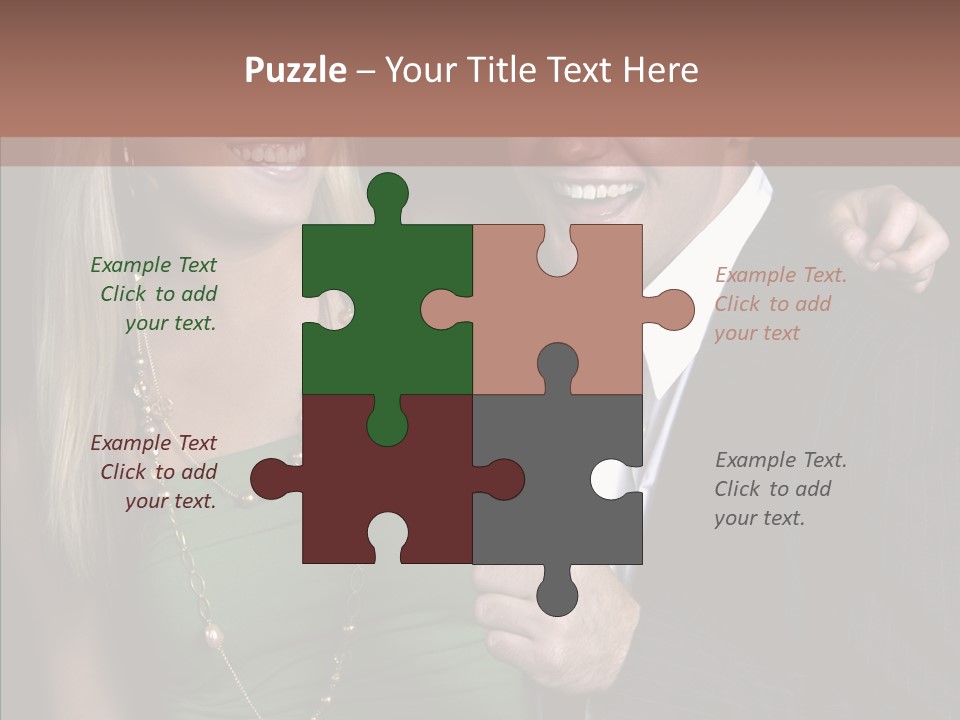 Actress Night Man PowerPoint Template