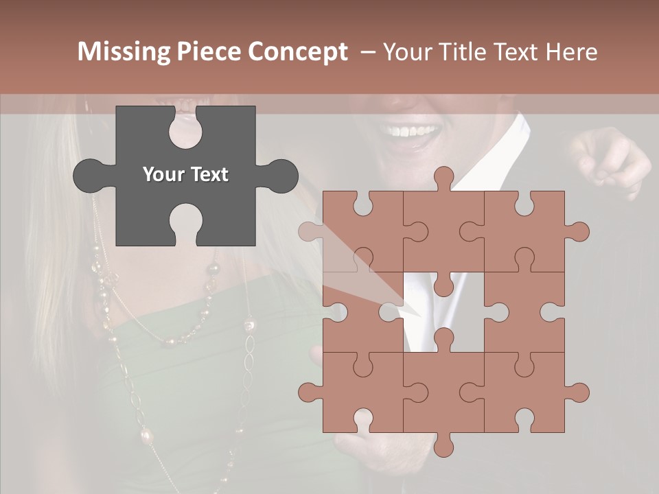 Actress Night Man PowerPoint Template