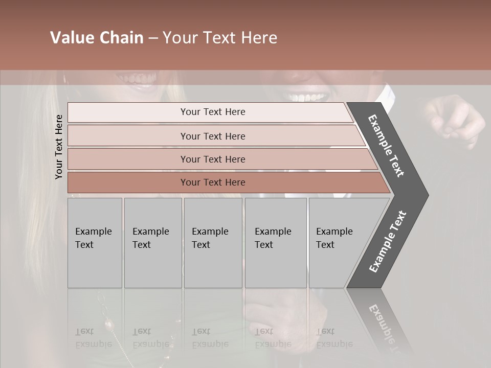 Actress Night Man PowerPoint Template