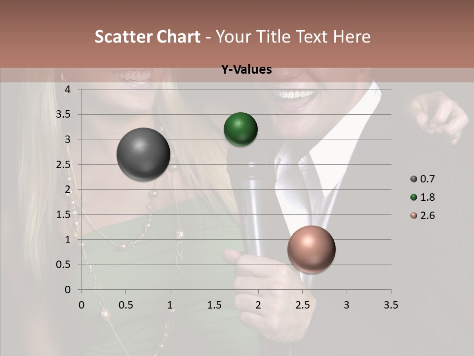 Actress Night Man PowerPoint Template