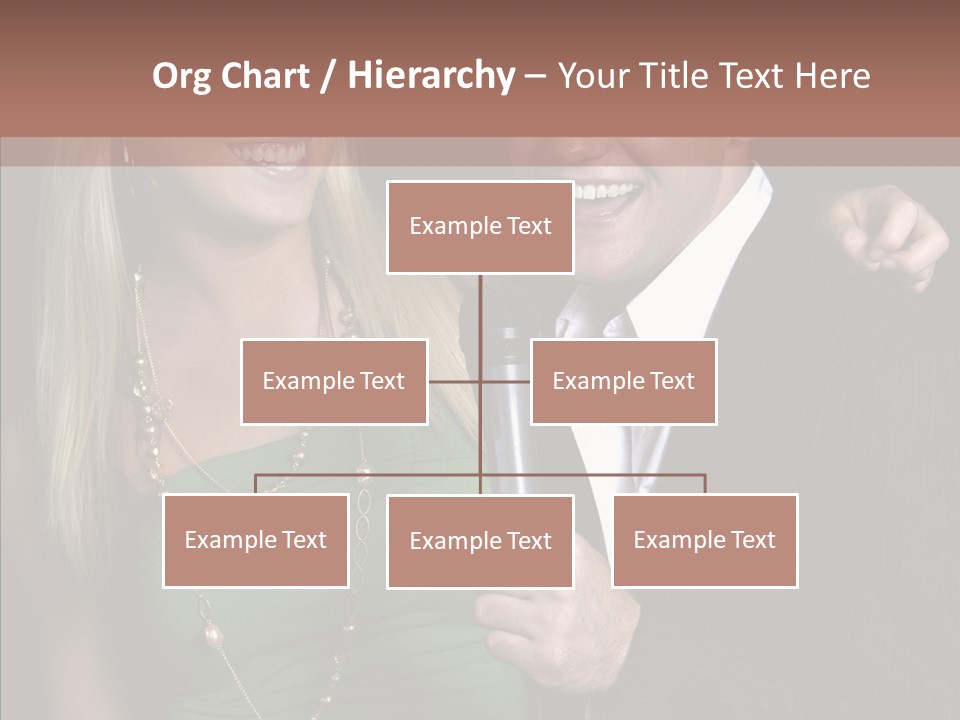 Actress Night Man PowerPoint Template