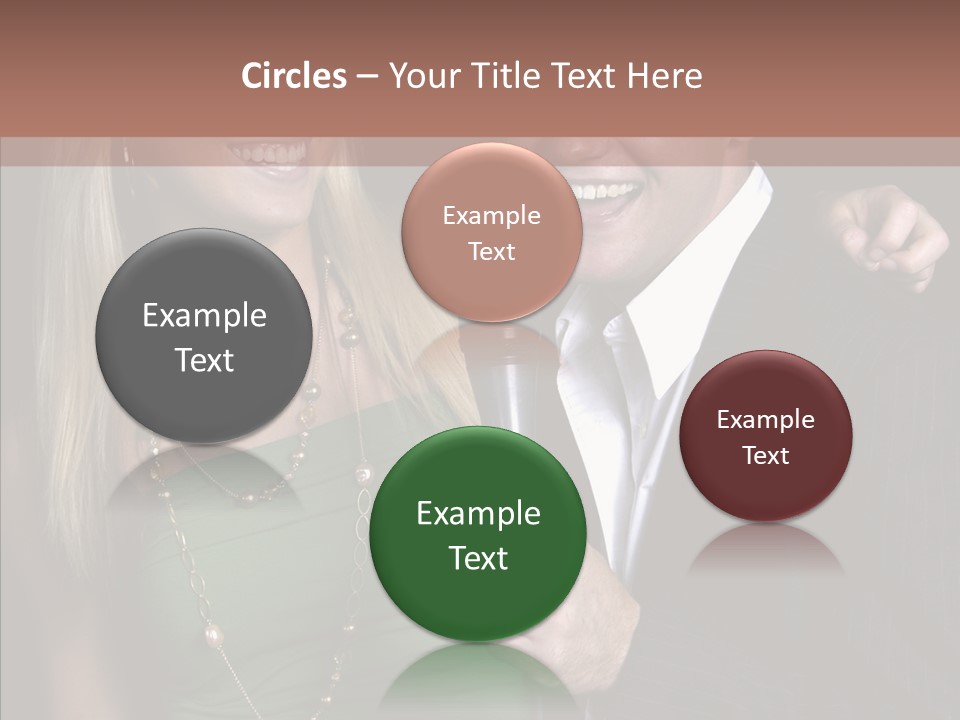 Actress Night Man PowerPoint Template