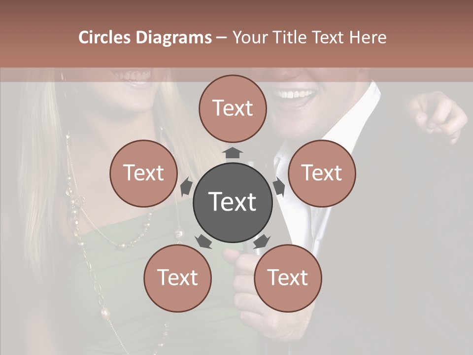 Actress Night Man PowerPoint Template