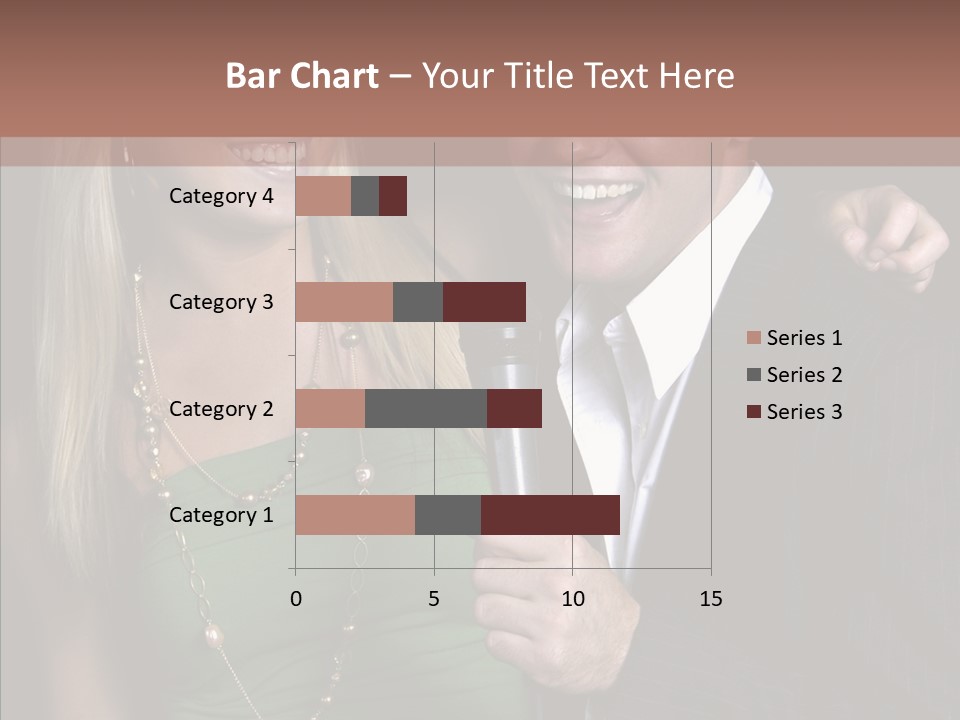 Actress Night Man PowerPoint Template