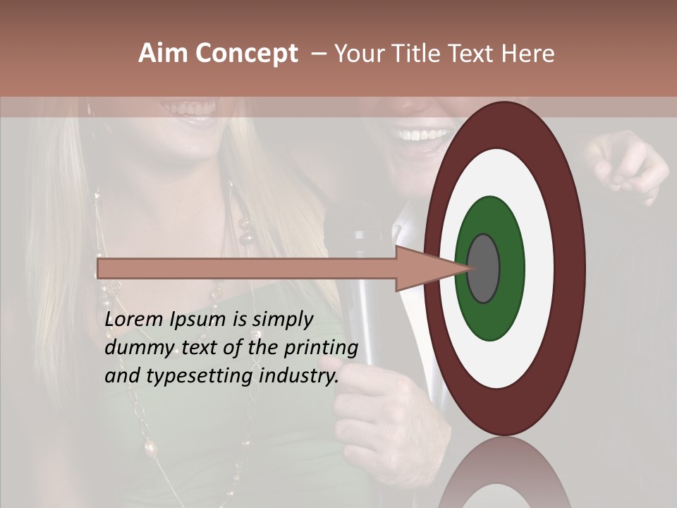 Actress Night Man PowerPoint Template