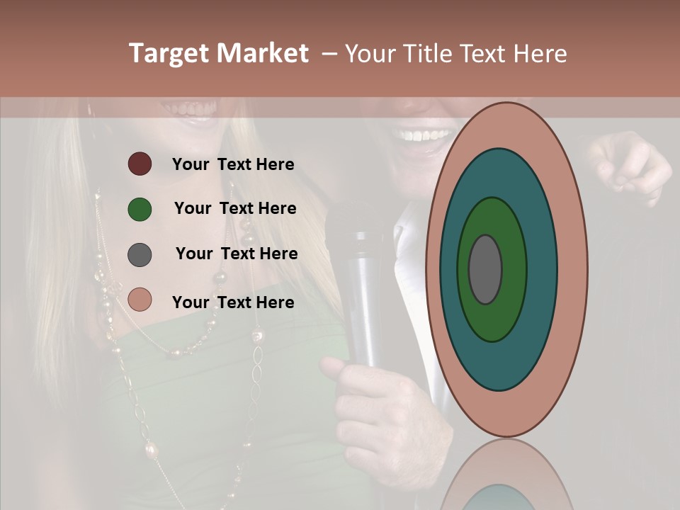 Actress Night Man PowerPoint Template