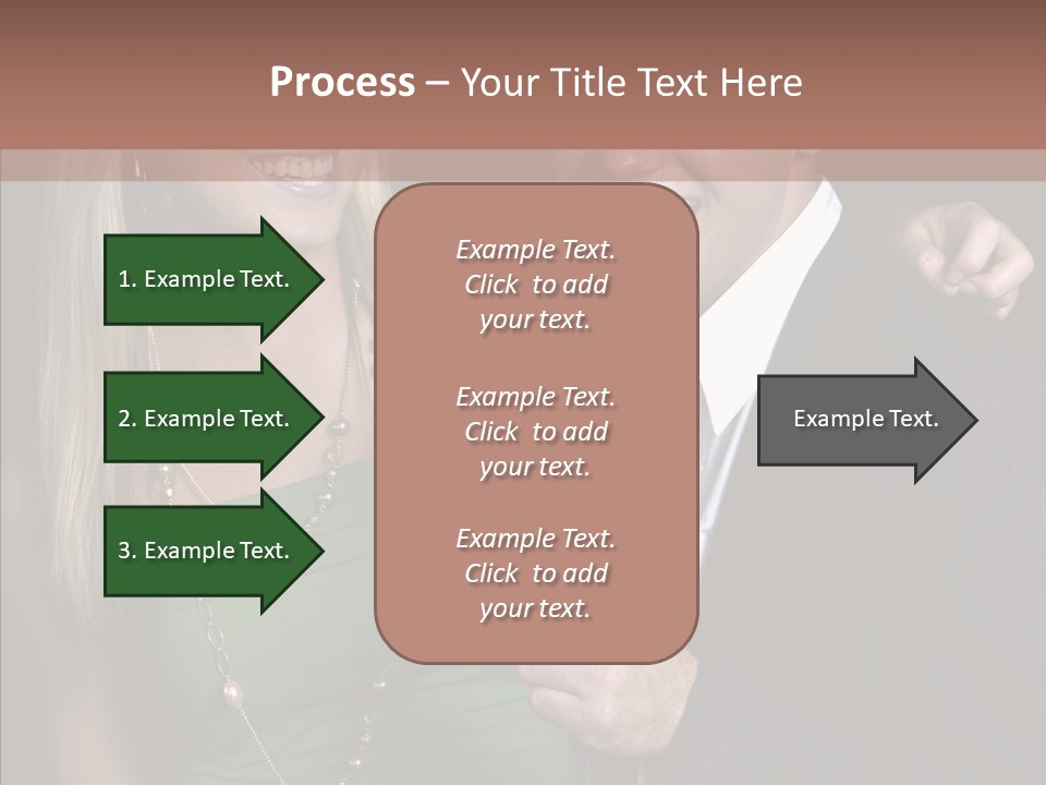 Actress Night Man PowerPoint Template