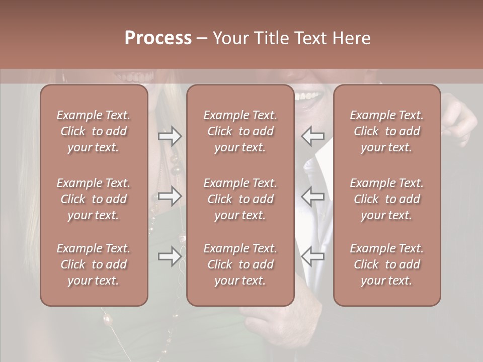 Actress Night Man PowerPoint Template