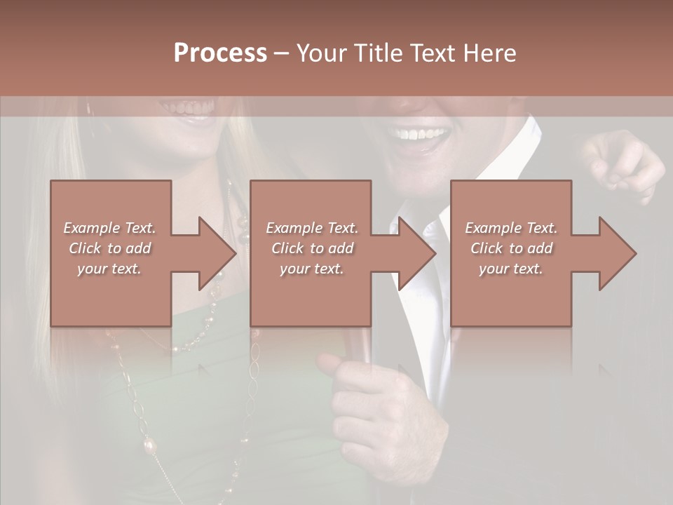 Actress Night Man PowerPoint Template