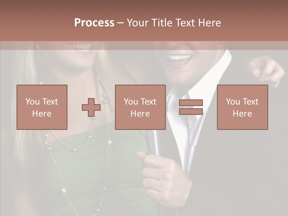 Actress Night Man PowerPoint Template