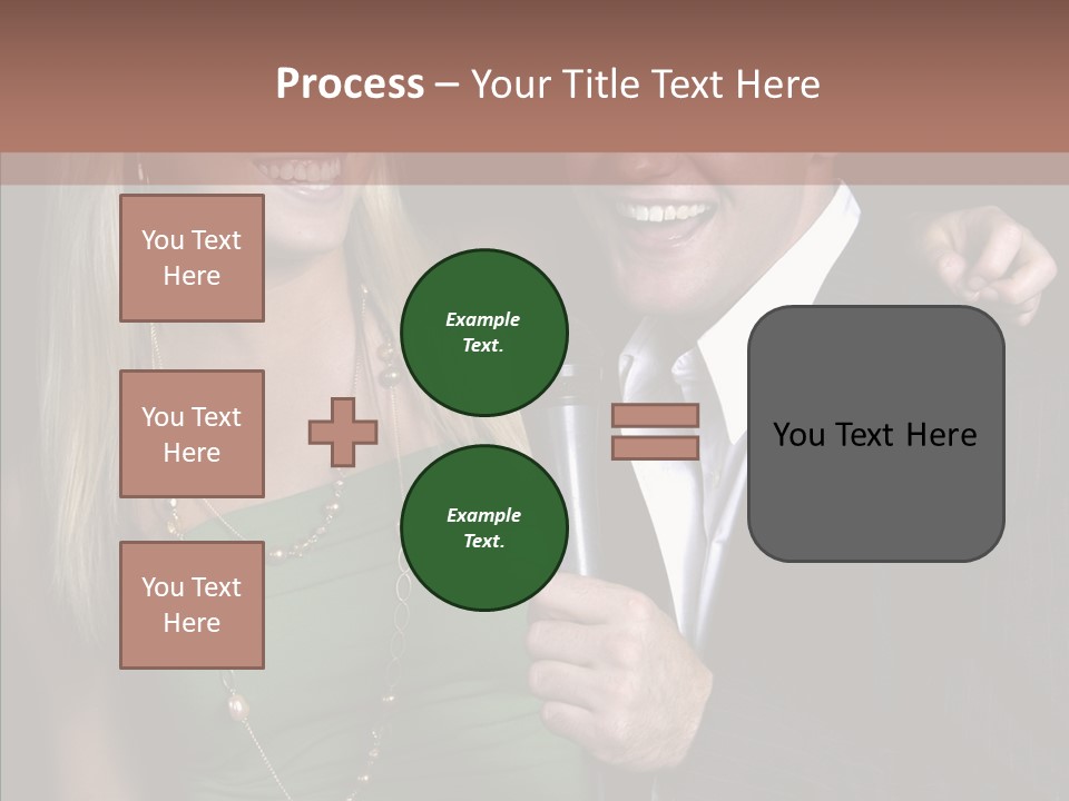 Actress Night Man PowerPoint Template