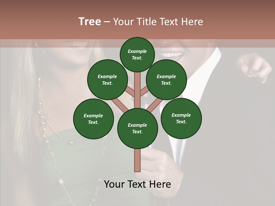 Actress Night Man PowerPoint Template