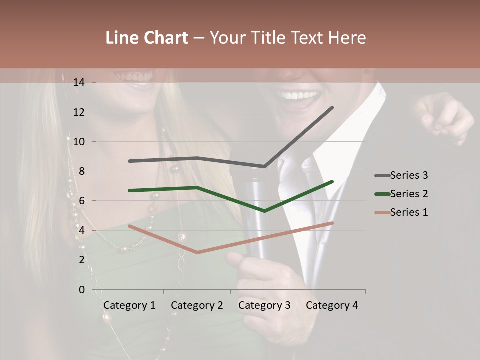 Actress Night Man PowerPoint Template