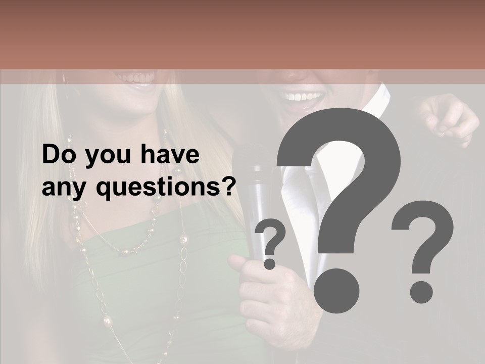 Actress Night Man PowerPoint Template