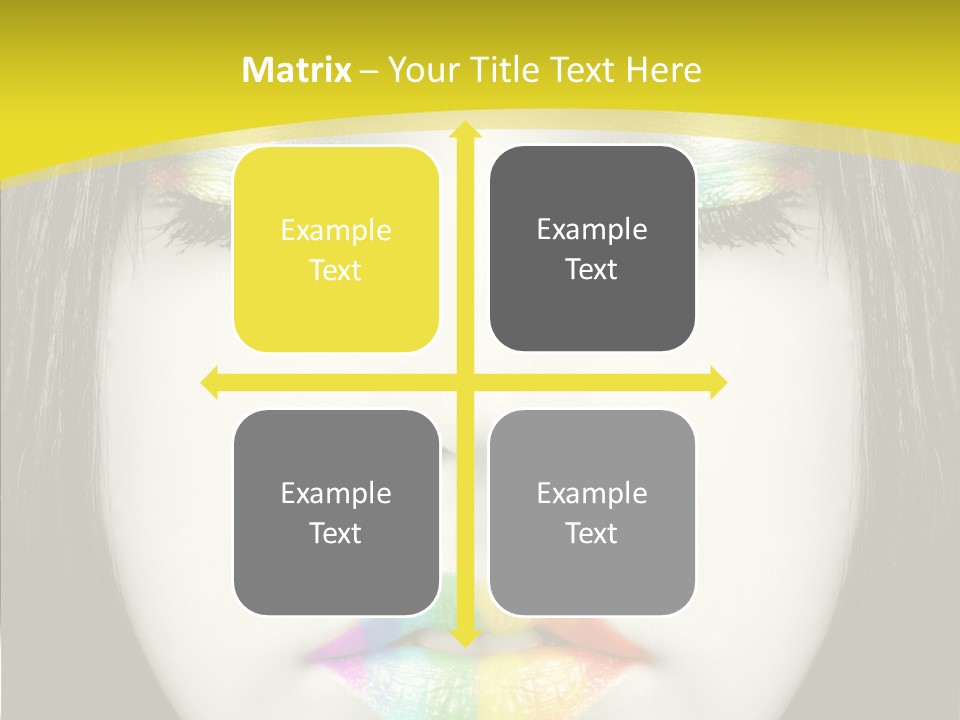 Eyes Skin Nature PowerPoint Template
