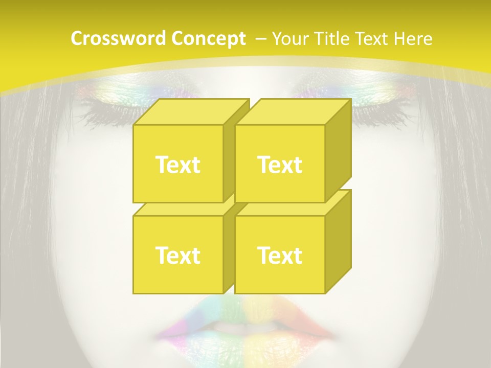 Eyes Skin Nature PowerPoint Template