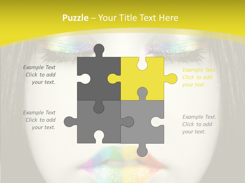 Eyes Skin Nature PowerPoint Template