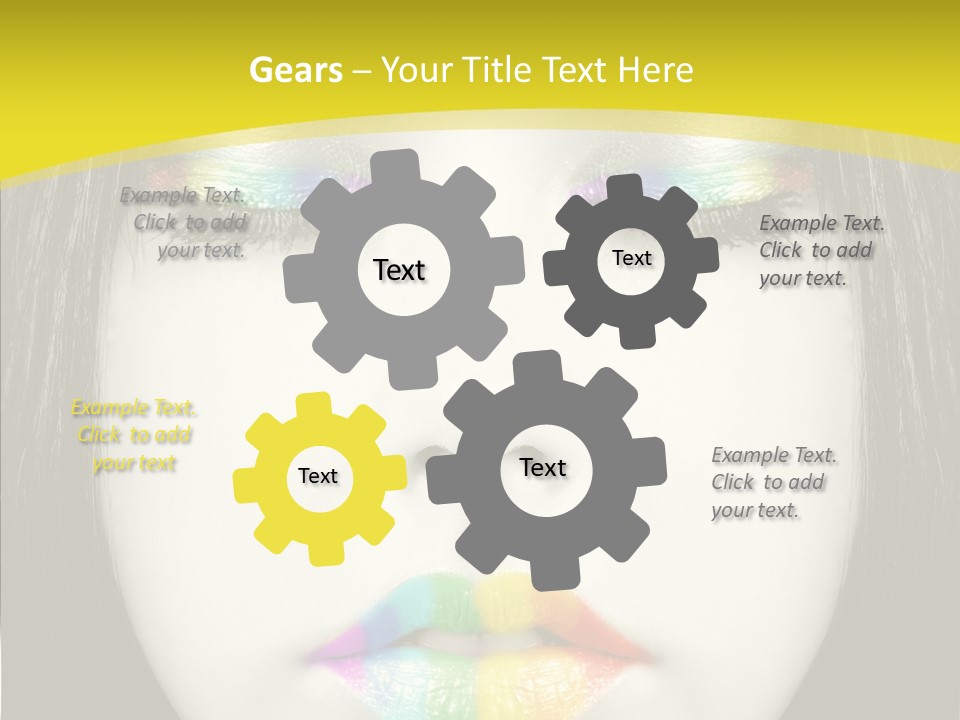 Eyes Skin Nature PowerPoint Template