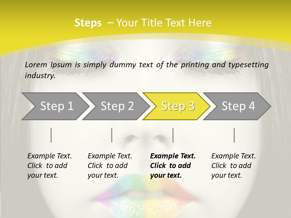 Eyes Skin Nature PowerPoint Template