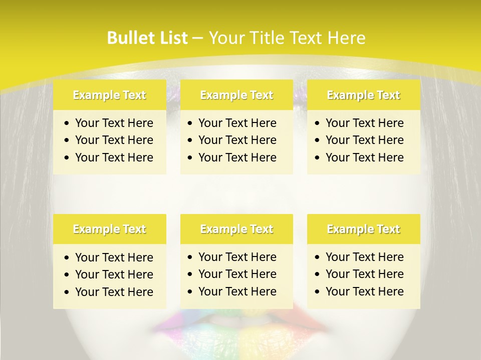 Eyes Skin Nature PowerPoint Template