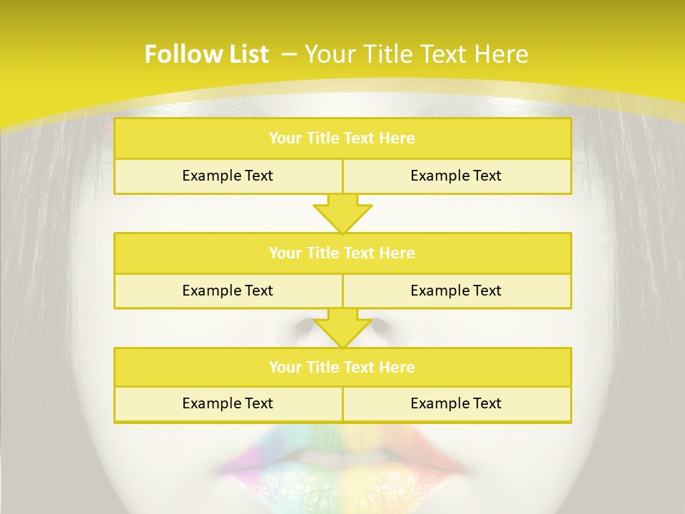 Eyes Skin Nature PowerPoint Template