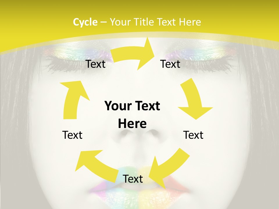 Eyes Skin Nature PowerPoint Template