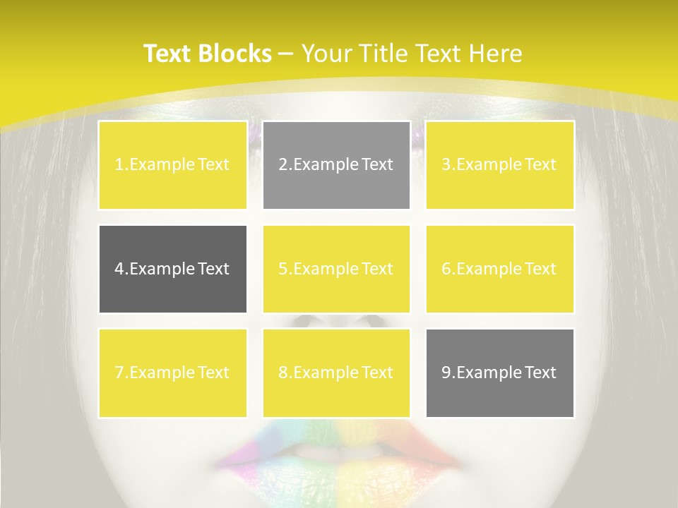 Eyes Skin Nature PowerPoint Template