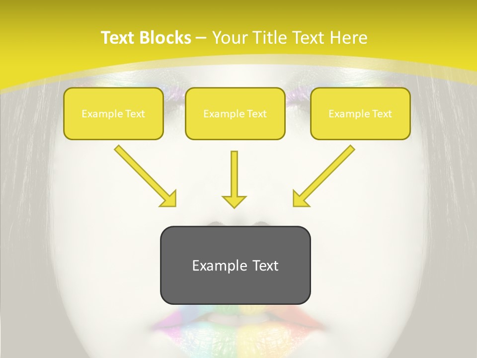 Eyes Skin Nature PowerPoint Template