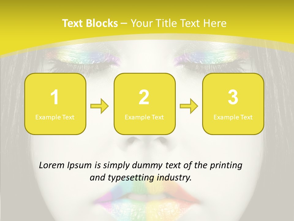 Eyes Skin Nature PowerPoint Template