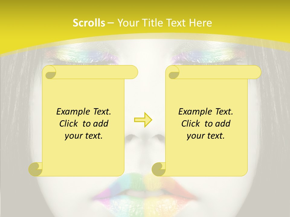 Eyes Skin Nature PowerPoint Template