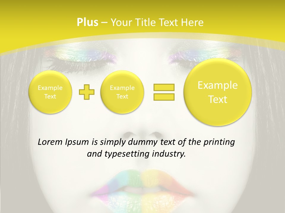 Eyes Skin Nature PowerPoint Template