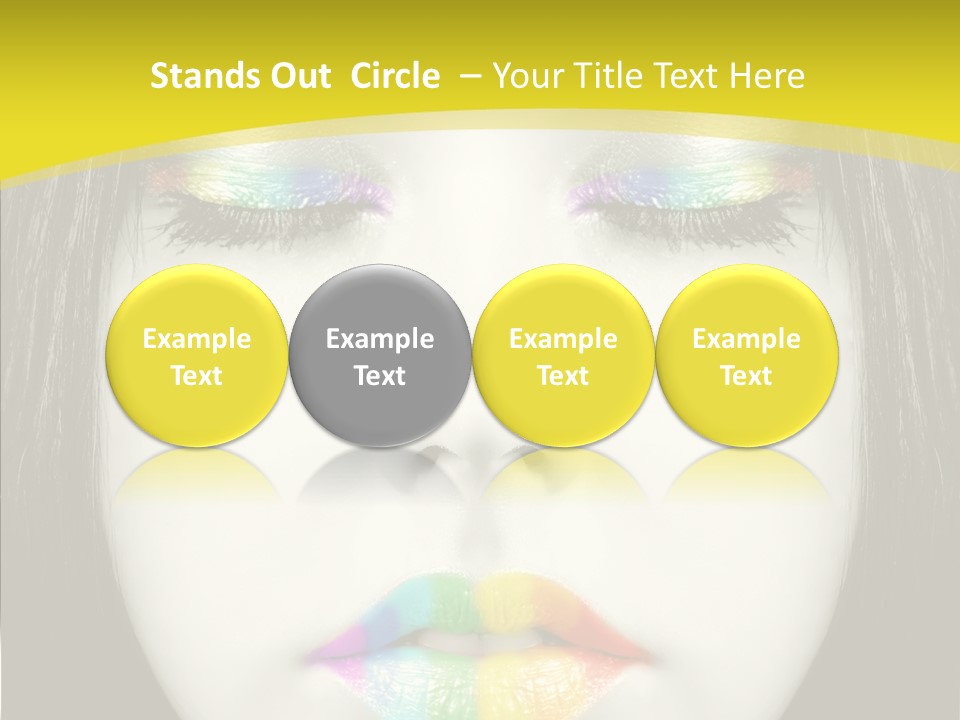 Eyes Skin Nature PowerPoint Template