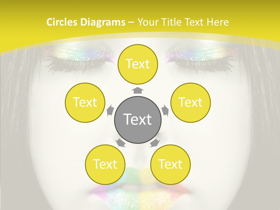 Eyes Skin Nature PowerPoint Template