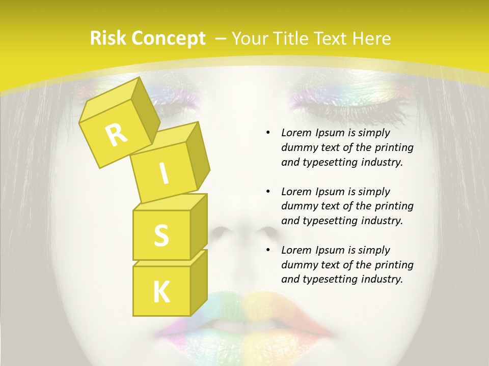 Eyes Skin Nature PowerPoint Template