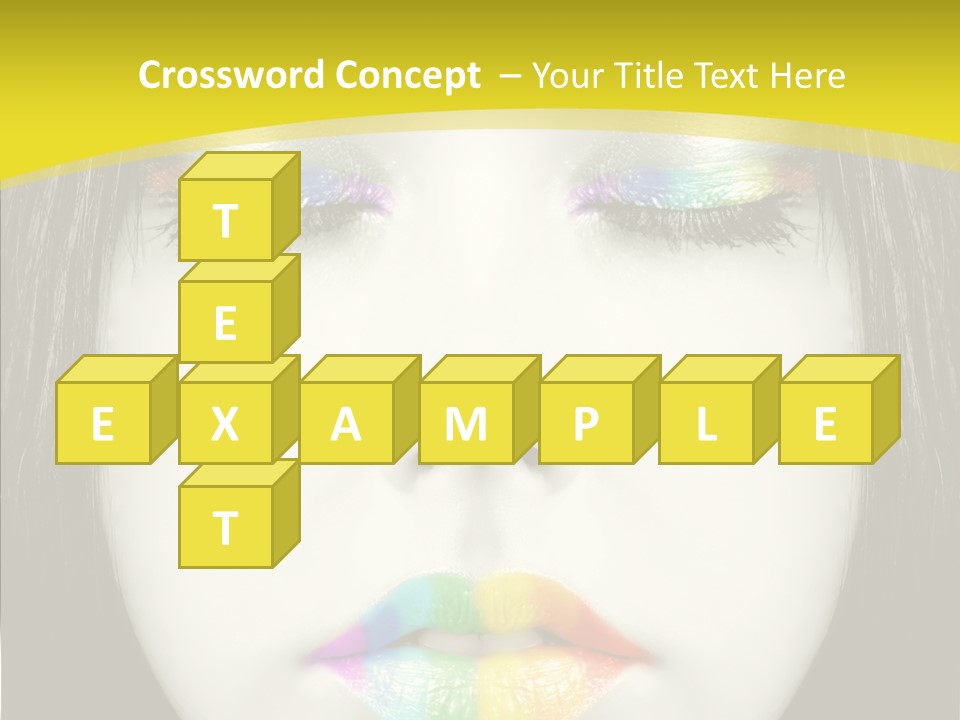 Eyes Skin Nature PowerPoint Template