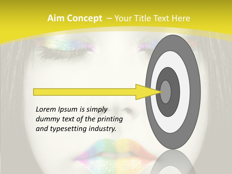 Eyes Skin Nature PowerPoint Template