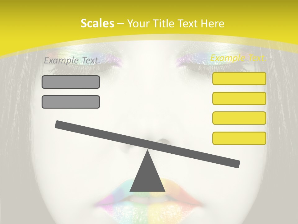 Eyes Skin Nature PowerPoint Template