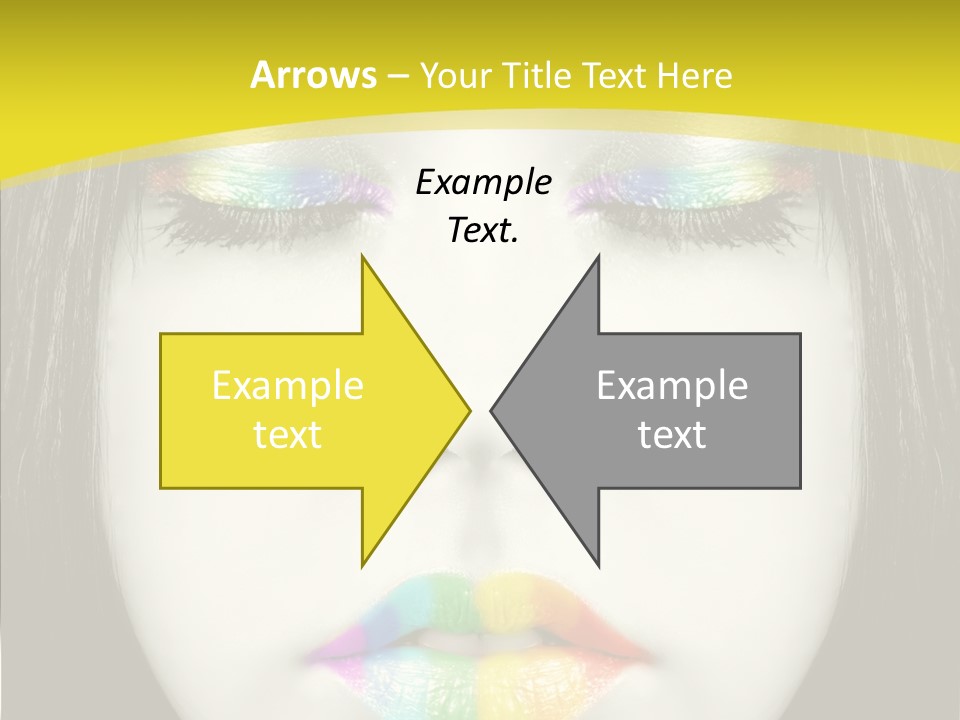Eyes Skin Nature PowerPoint Template