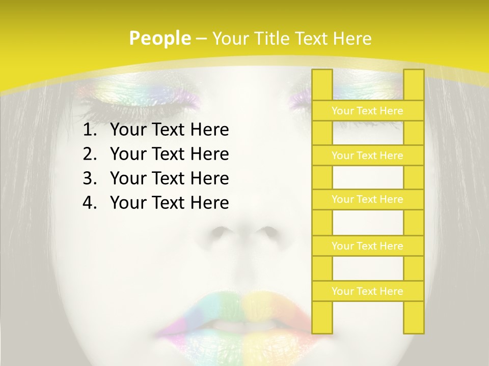Eyes Skin Nature PowerPoint Template
