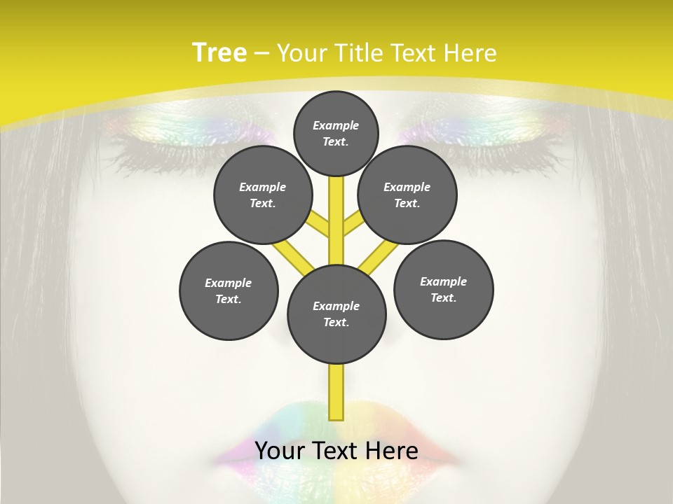 Eyes Skin Nature PowerPoint Template