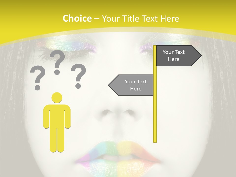 Eyes Skin Nature PowerPoint Template