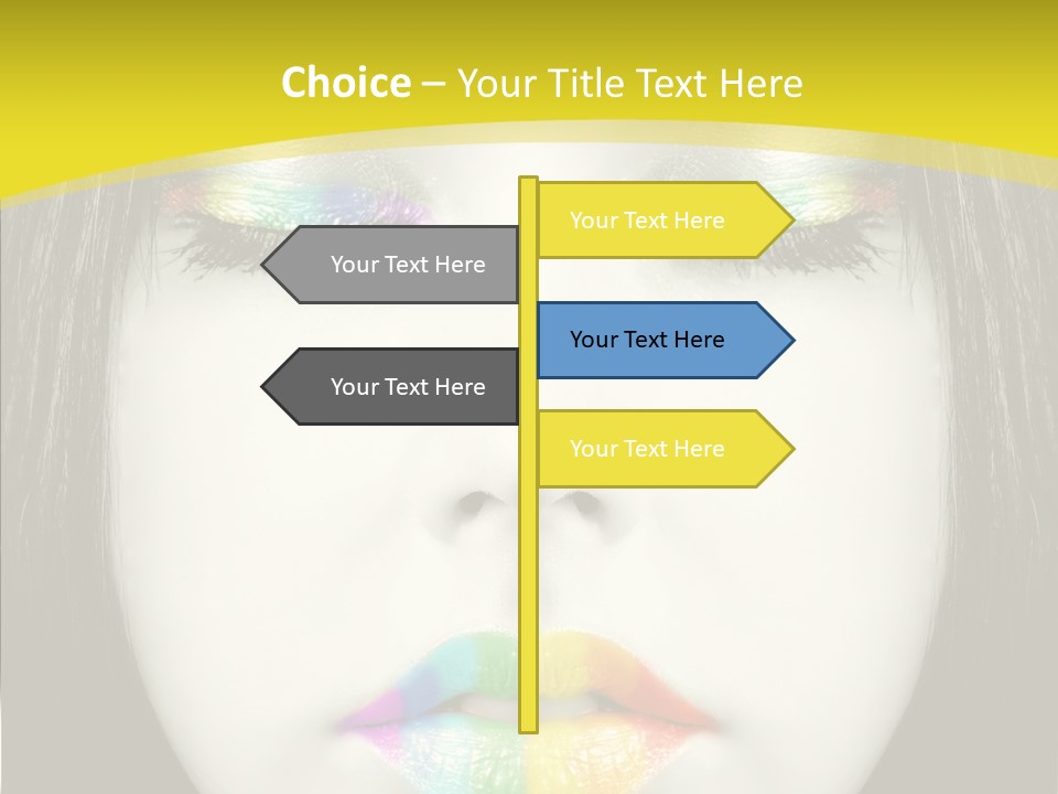 Eyes Skin Nature PowerPoint Template