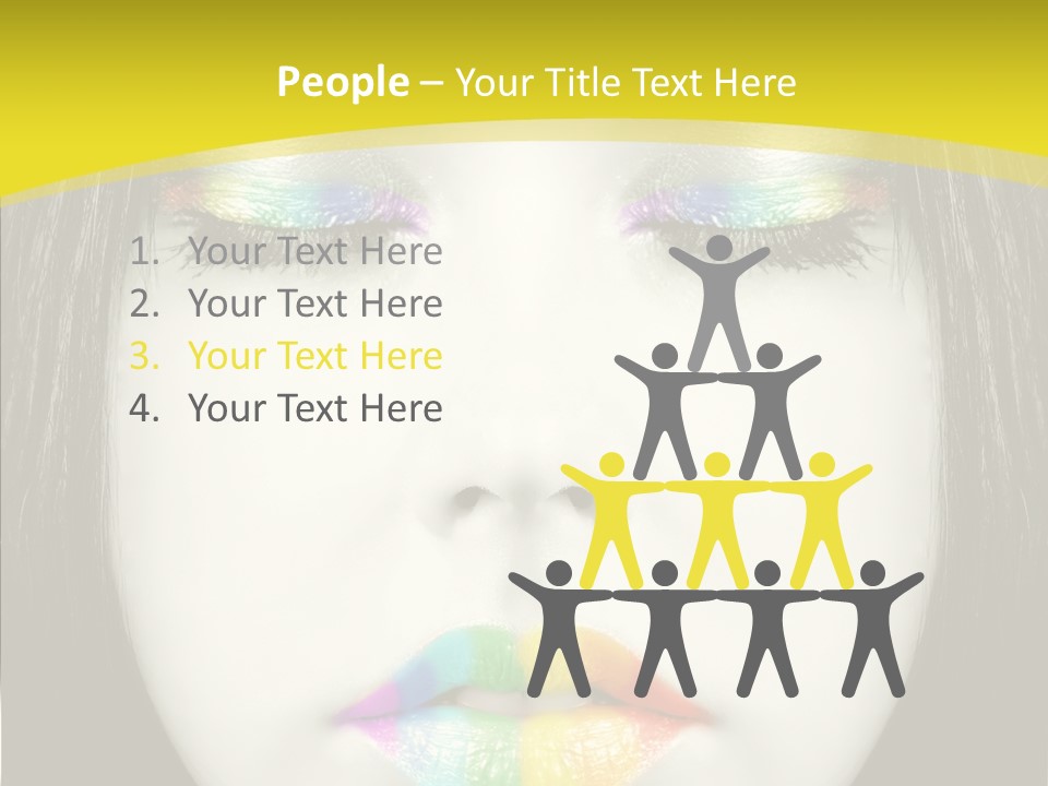 Eyes Skin Nature PowerPoint Template