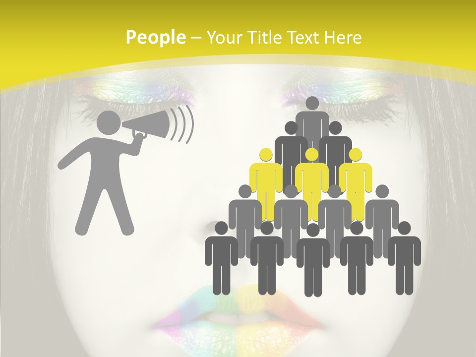 Eyes Skin Nature PowerPoint Template