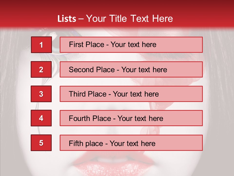 Design Vampire Cosmetic PowerPoint Template
