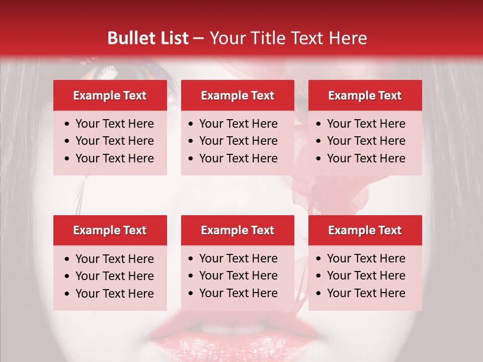 Design Vampire Cosmetic PowerPoint Template