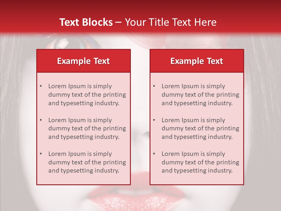 Design Vampire Cosmetic PowerPoint Template