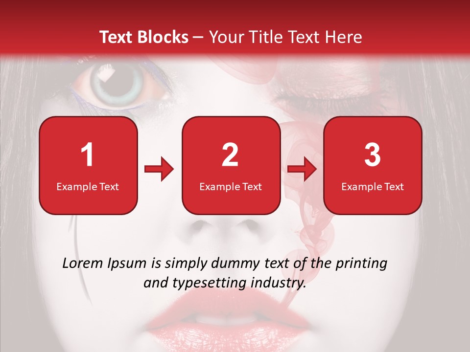 Design Vampire Cosmetic PowerPoint Template