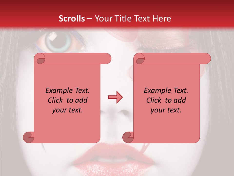 Design Vampire Cosmetic PowerPoint Template